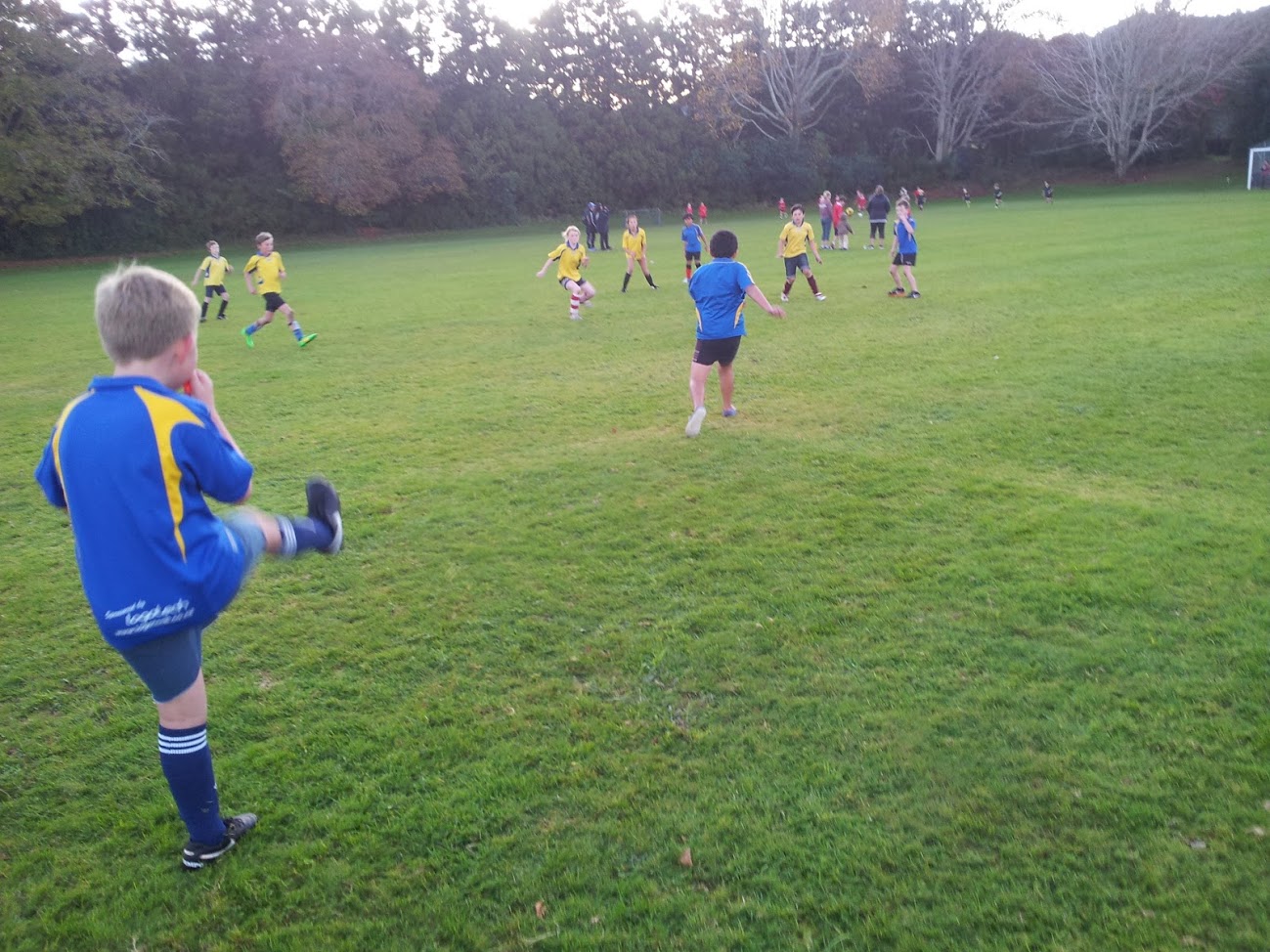 Year 5-6 Soccer at Waihi College (3.06.16)